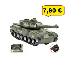 Vojni tenk sa svjetlom i zvukom